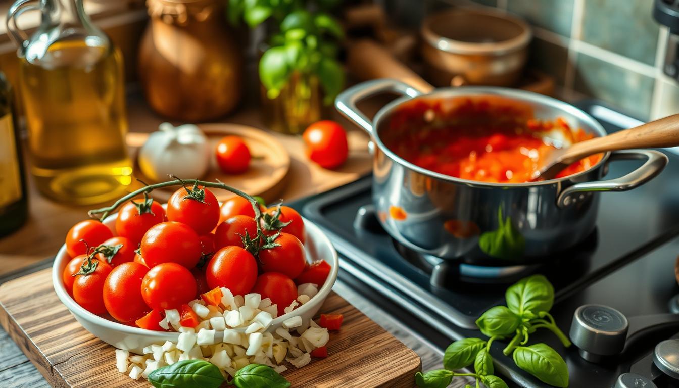 Cherry Tomato Sauce Recipe